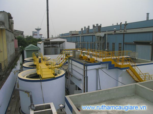 Hệ thống xử lý nước thải công nghiệp ở Vidamco